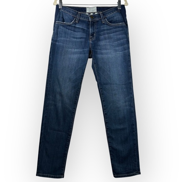 Current Elliot X HATCH Boyfriend Maternity Jeans Women's 26 Blue Side Stretch - Picture 2 of 8